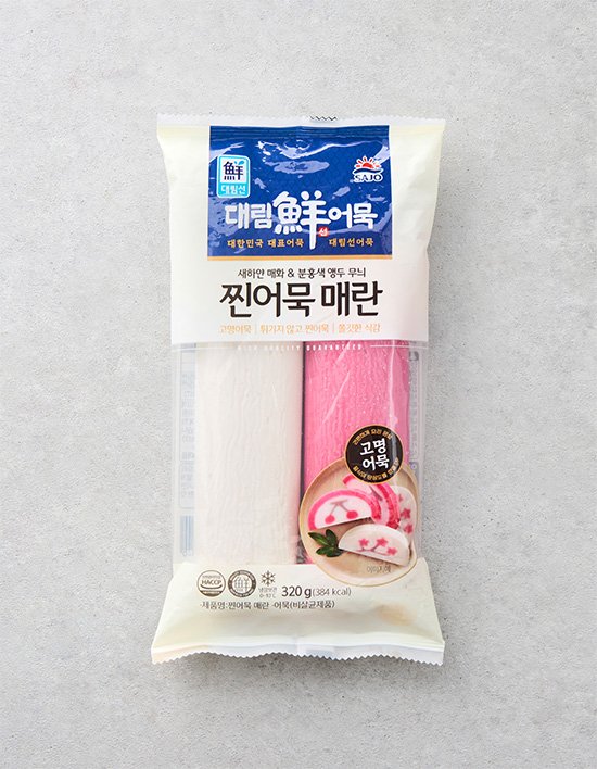 [사조대림] 찐어묵 매란 320g