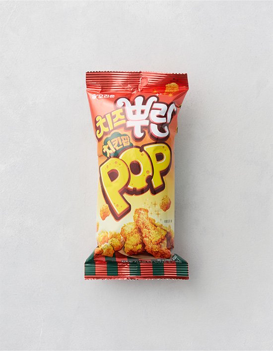 [오리온] 치즈뿌린 치킨팝 65g