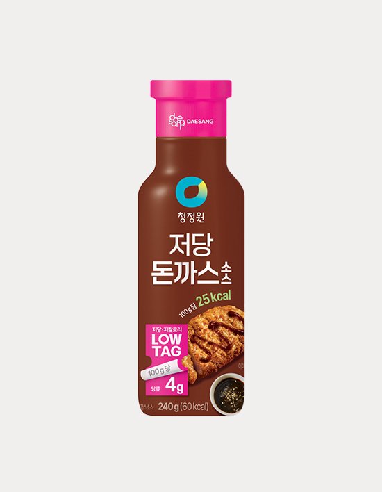 [청정원] 저당돈까스소스 240g
