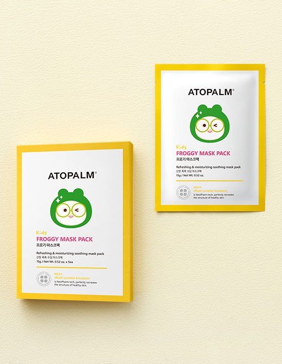 [아토팜] 키즈 프로기 마스크팩 5매입