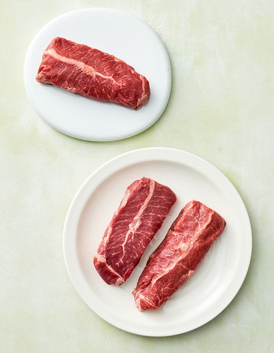 [Graze Cattle]자유방목 호주산 소고기 목초 부채살 스테이크 2종