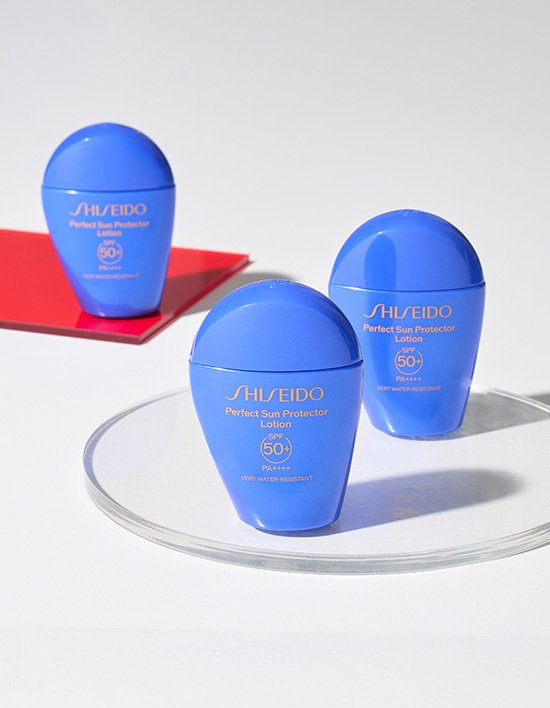 [시세이도] New 파란자차 선크림 50ml (2+1)