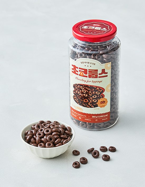 [씨알로] 초코룹스 초코링 씨리얼 380g