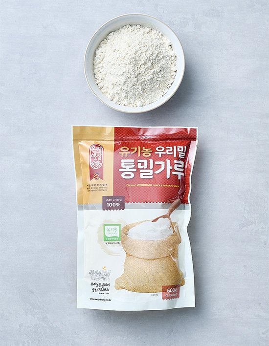 [우리농] 유기농 우리밀 통밀가루 600g