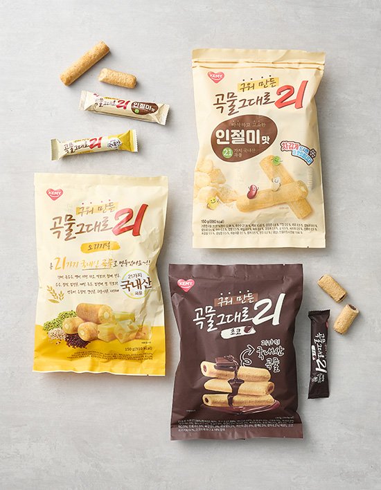 [곡물그대로21] 크리스피롤 3종 (택1)