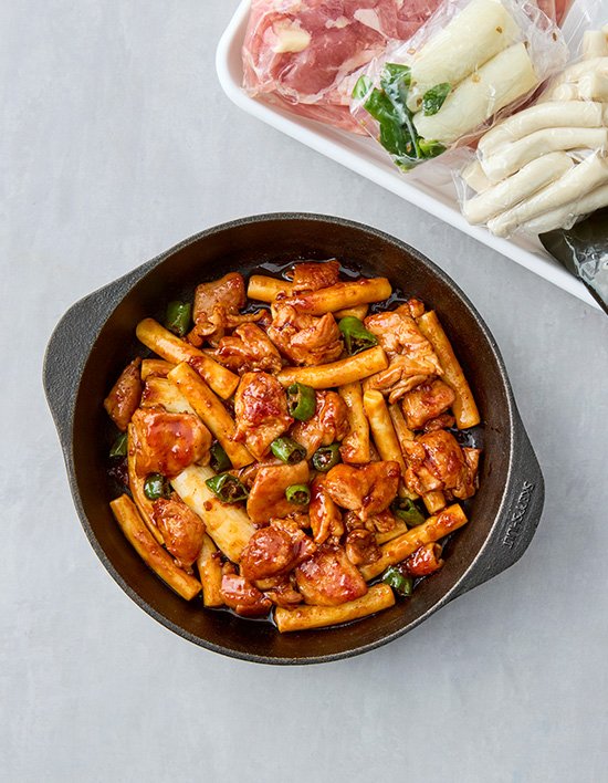 [일상식탁] 불맛 바베큐 양념치킨