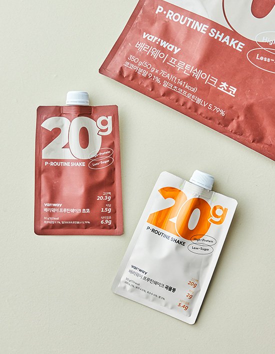 [배리웨이] 프루틴쉐이크 7개입 파우치 2종 (택1)