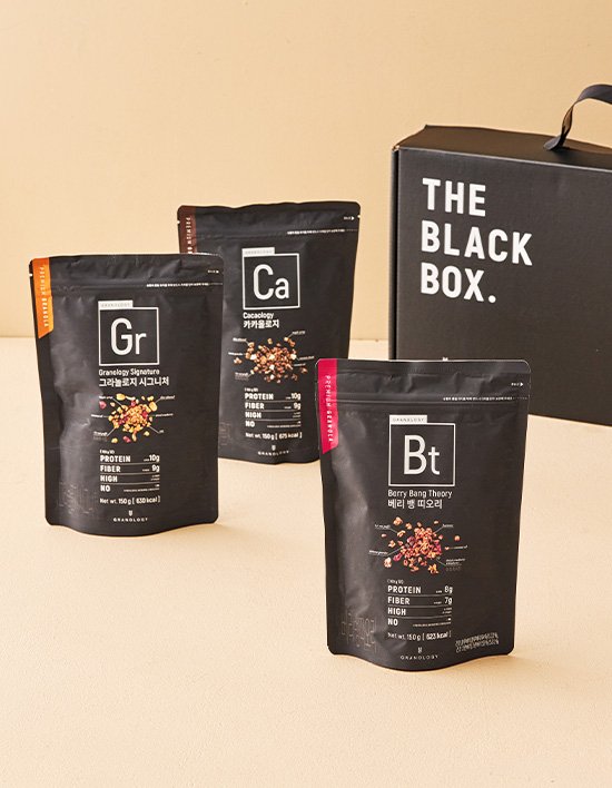 [선물세트] 그라놀로지 그래놀라 3호 (150g X 5입)