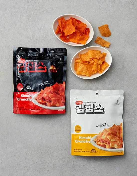 [더다믐] 김치부각 김칩스 2종 (택1)