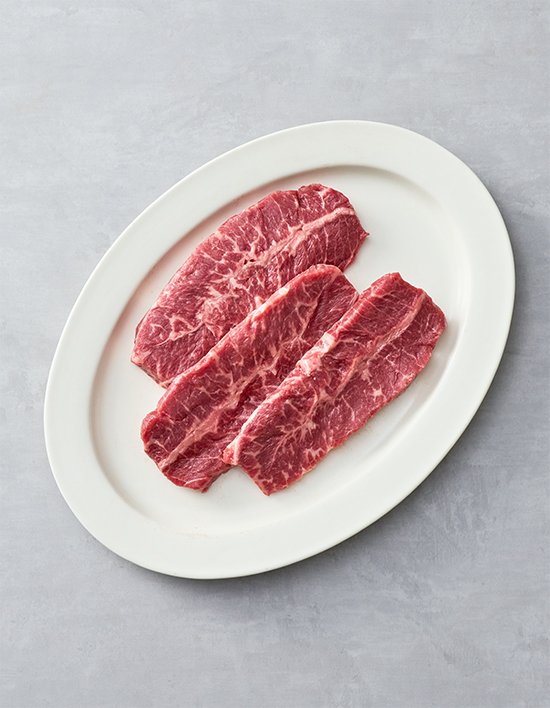 [미트빌] 미국산 소고기 초이스 부채살300g (냉장)