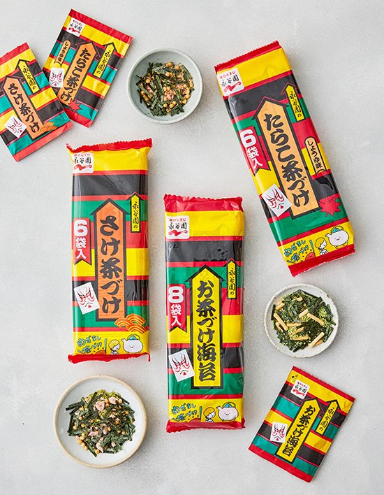 [나가타니엔] 오차즈케 3종 (6~8개입)