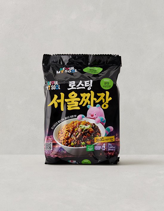 [풀무원] 로스팅 서울짜장 4개입