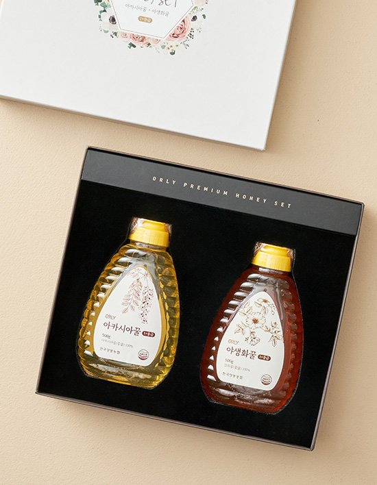 [선물세트] 올리 1+등급 프리미엄 꿀 세트