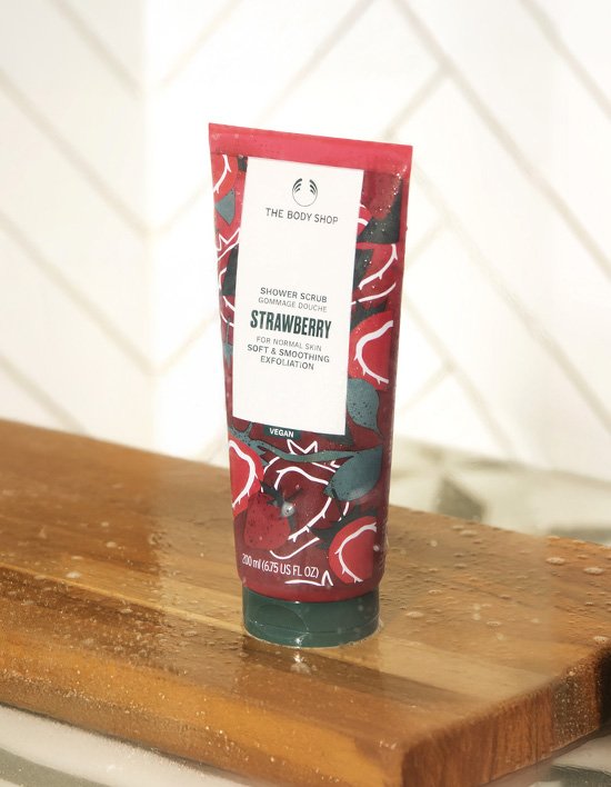 [더바디샵] 스트로베리 샤워 스크럽 200ML