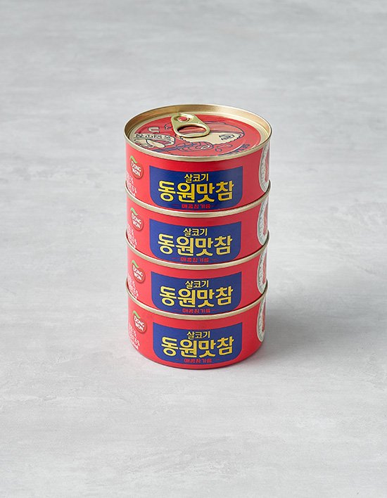 [동원] 맛참 매콤참기름 135g x 4캔