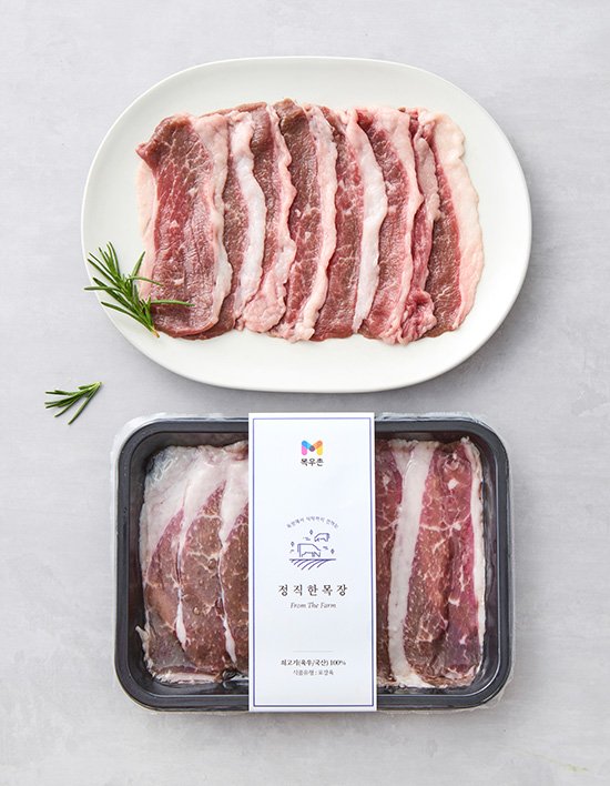 [목우촌목장] 국내산 소고기 차돌박이 150g (냉동)