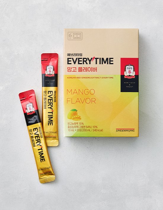 [정관장] 에브리타임 망고 플레이버 20포