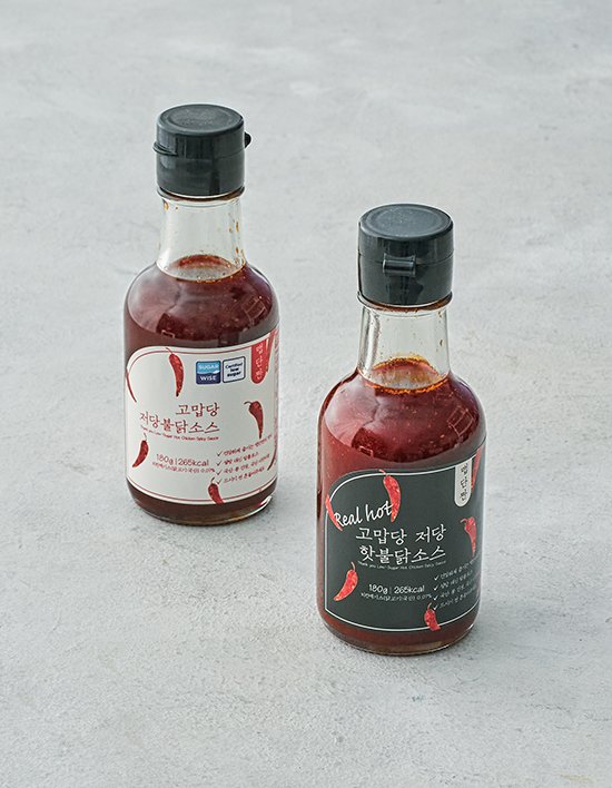 [고맙당] 저당 불닭소스 2종 (택1)
