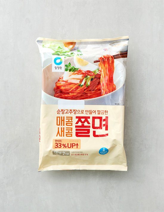 [청정원] 매콤새콤쫄면 2인분