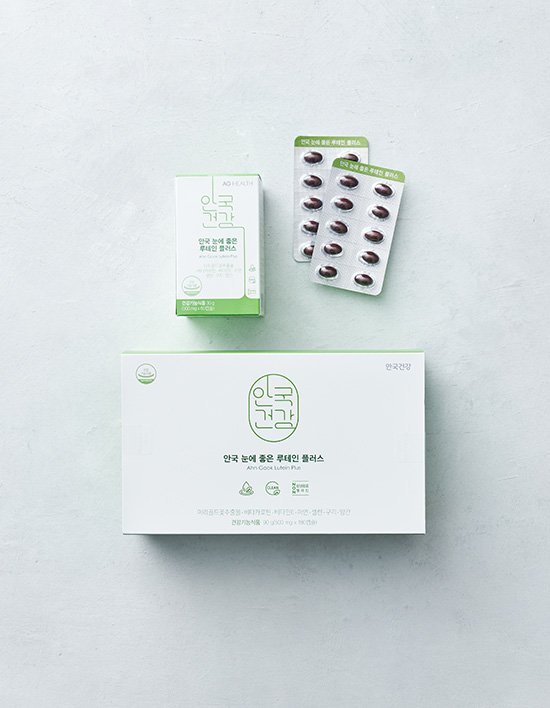 [안국건강] 눈에 좋은 루테인 플러스 (60일분, 180일분) 2종 (택1)