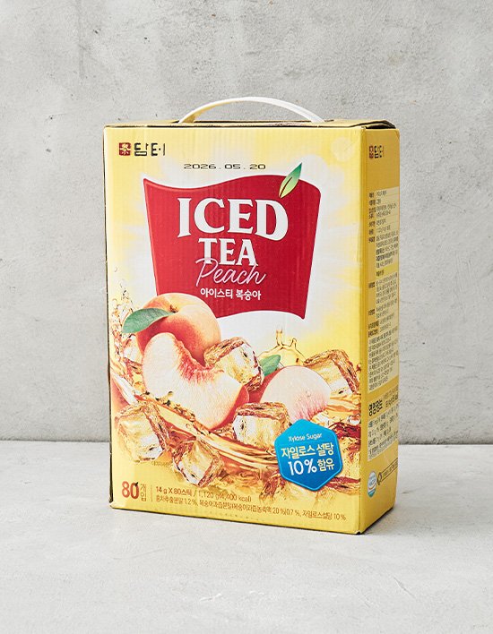 [담터] 아이스티 복숭아 80개입