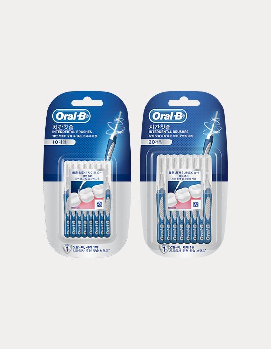 [오랄비] 치간칫솔 프리시즌클린 2종 (택1)