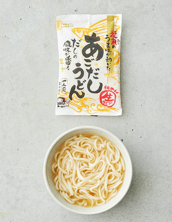 [다카모리] 날치육수 우동 158g