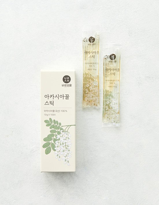 [바로생활] 아카시아꿀 스틱 10포
