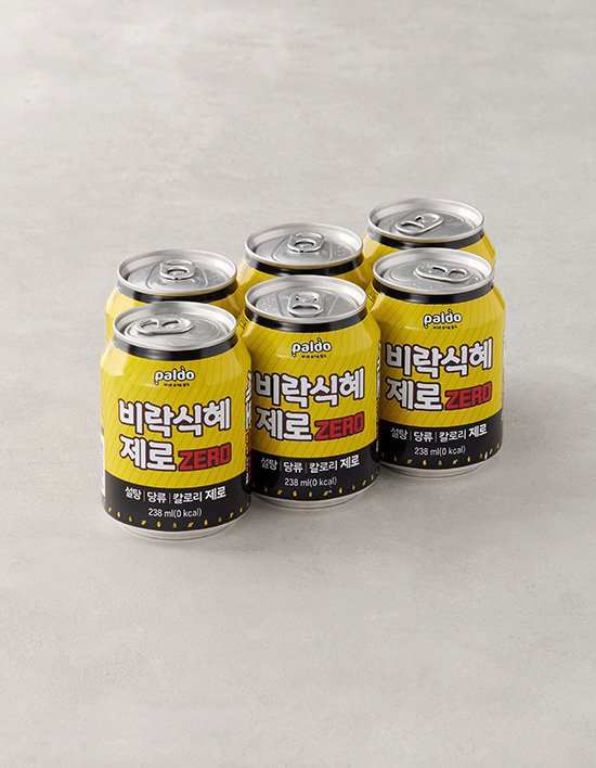 [팔도] 비락식혜 제로 (238mL X 6개)