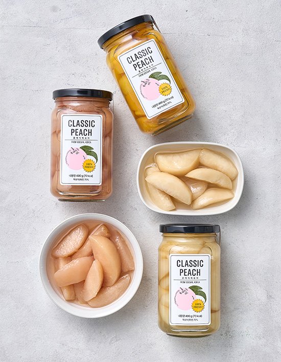 [클래식농원] 복숭아 병조림 3종 (택1)