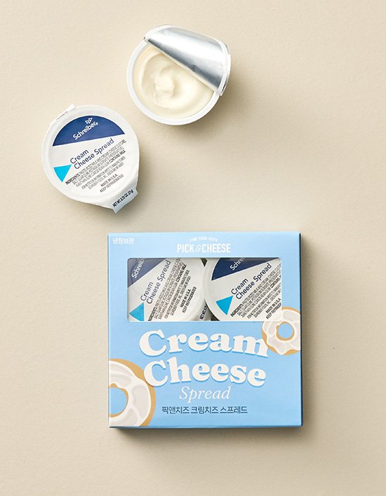 [픽앤치즈] 슈라이버 크림치즈 미니컵 (21g X 4개입)