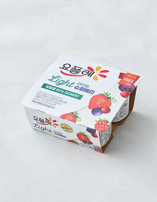 [빙그레] 요플레 라이트 슈퍼 베리 (80g X 4입)