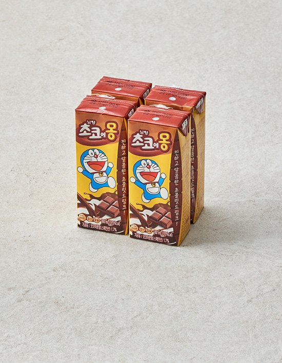 [남양] 초코에몽 (190mL X 4개입)