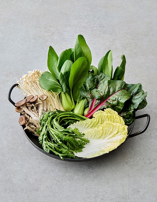 청경채 가득 샤브샤브용 채소 650g