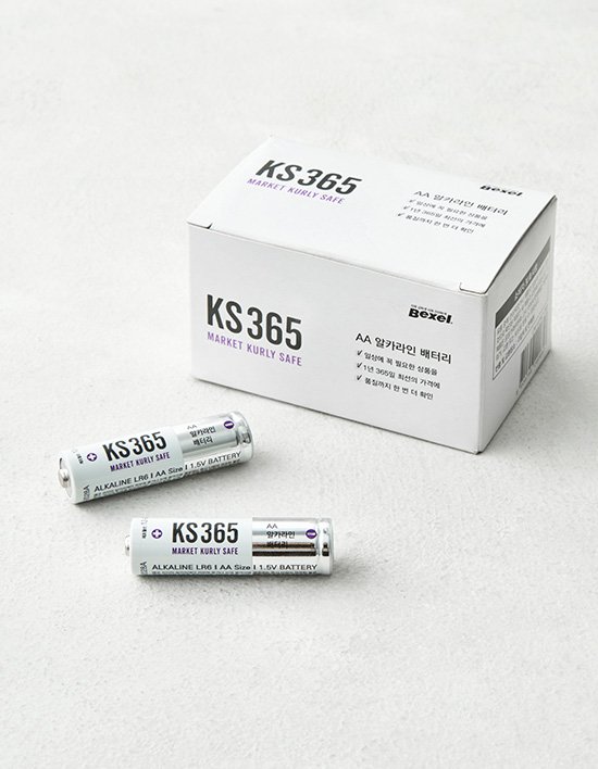 [KS365X벡셀] 알카라인 건전지 AA/AAA 24개입 2종 (택1)