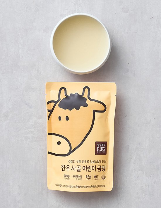[설성목장KIDS]한우 사골 어린이 곰탕 200g