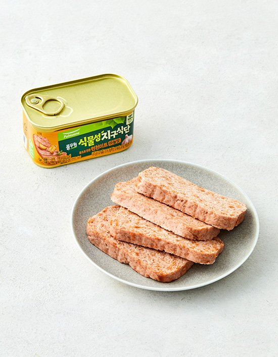 [풀무원] 식물성 지구식단 런천미트 마늘맛 190g
