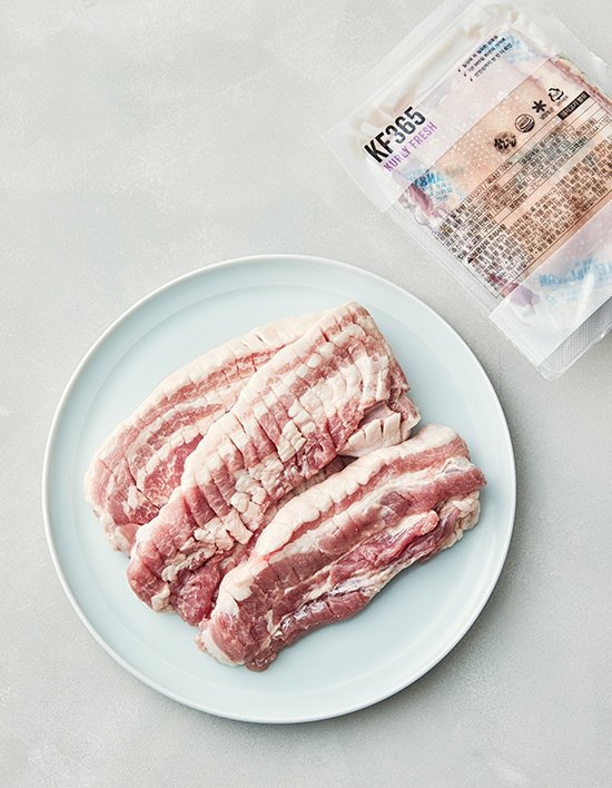 [KF365] 한돈 칼집 삼겹살 600g (냉장)