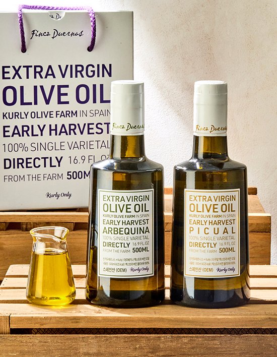 [선물세트][핀카듀에르나스XKurly] 엑스트라 버진 오일 2종 세트