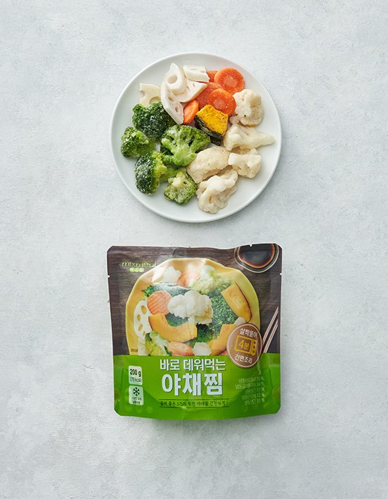 바로 데워먹는 야채찜 200g
