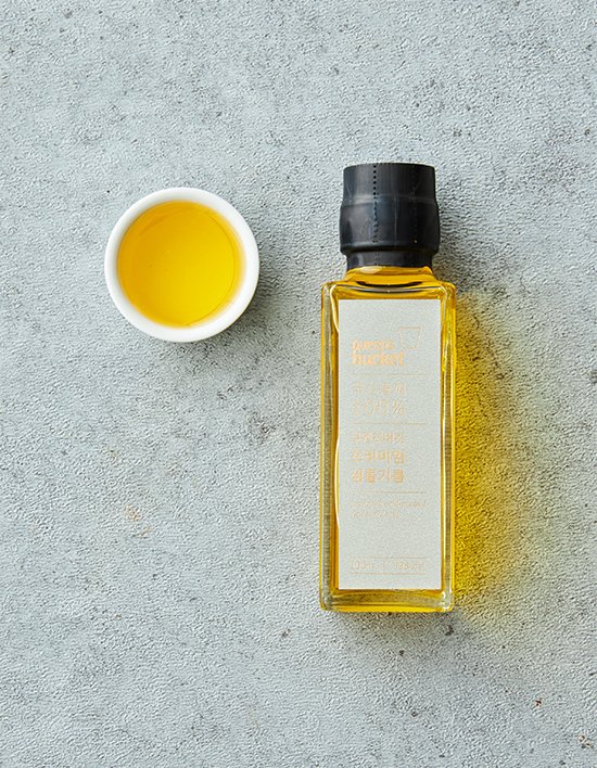[쿠엔즈버킷] 국산 냉압착 생 들기름 100mL