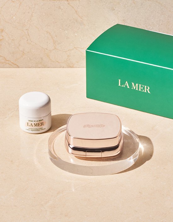 [라 메르] 라 메르 쿠션 & 크렘 15ml 듀오 세트 (쿠션 리필 포함)