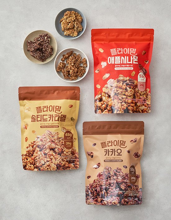 [플라이밀] 프로틴 그래놀라 3종 (택1)