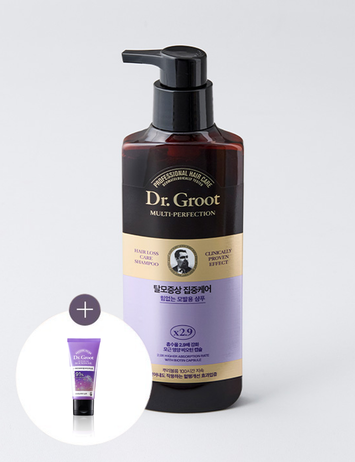 [닥터그루트] 집중케어 멀티퍼펙션 힘없는 모발용 샴푸 400ml