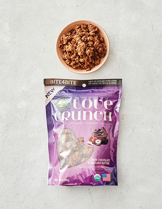 [네이쳐패스] 유기농 다크초코 헤이즐넛버터 그래놀라 300g