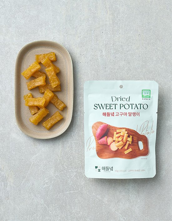 해들녘 무농약 황토 고구마 말랭이 60g