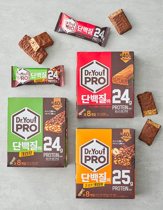 [닥터유] 프로 단백질바 3종 560g (택1)