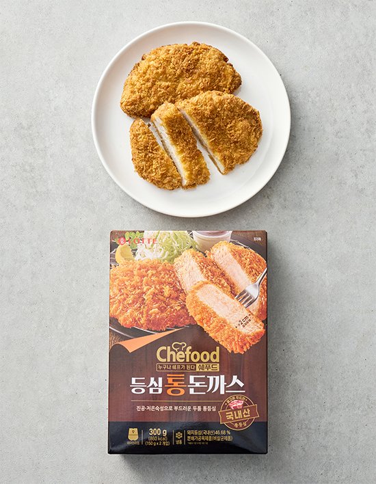 [Chefood] 등심 통 돈까스 300g (냉동)