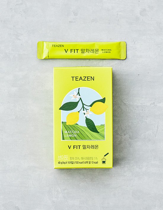 [티젠] 브이핏 말차레몬티 (4g X 10개입)