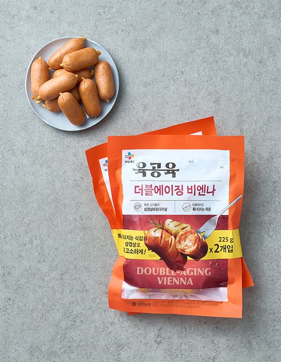 [육공육] 더블에이징 비엔나 225G*2